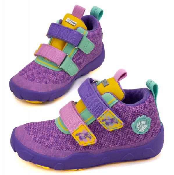 Affenzahn ~ Happy Knit vegan LowBoot + TEX ~ Kreativ Tukan
