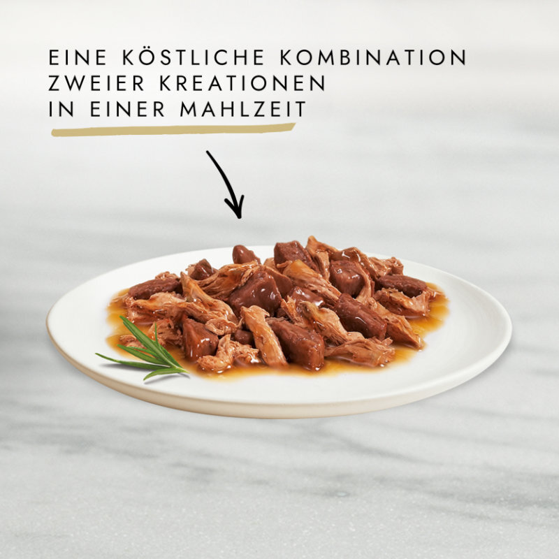 GOURMET Nassfutter GOURMET Gold Feine Komposition 4x85g