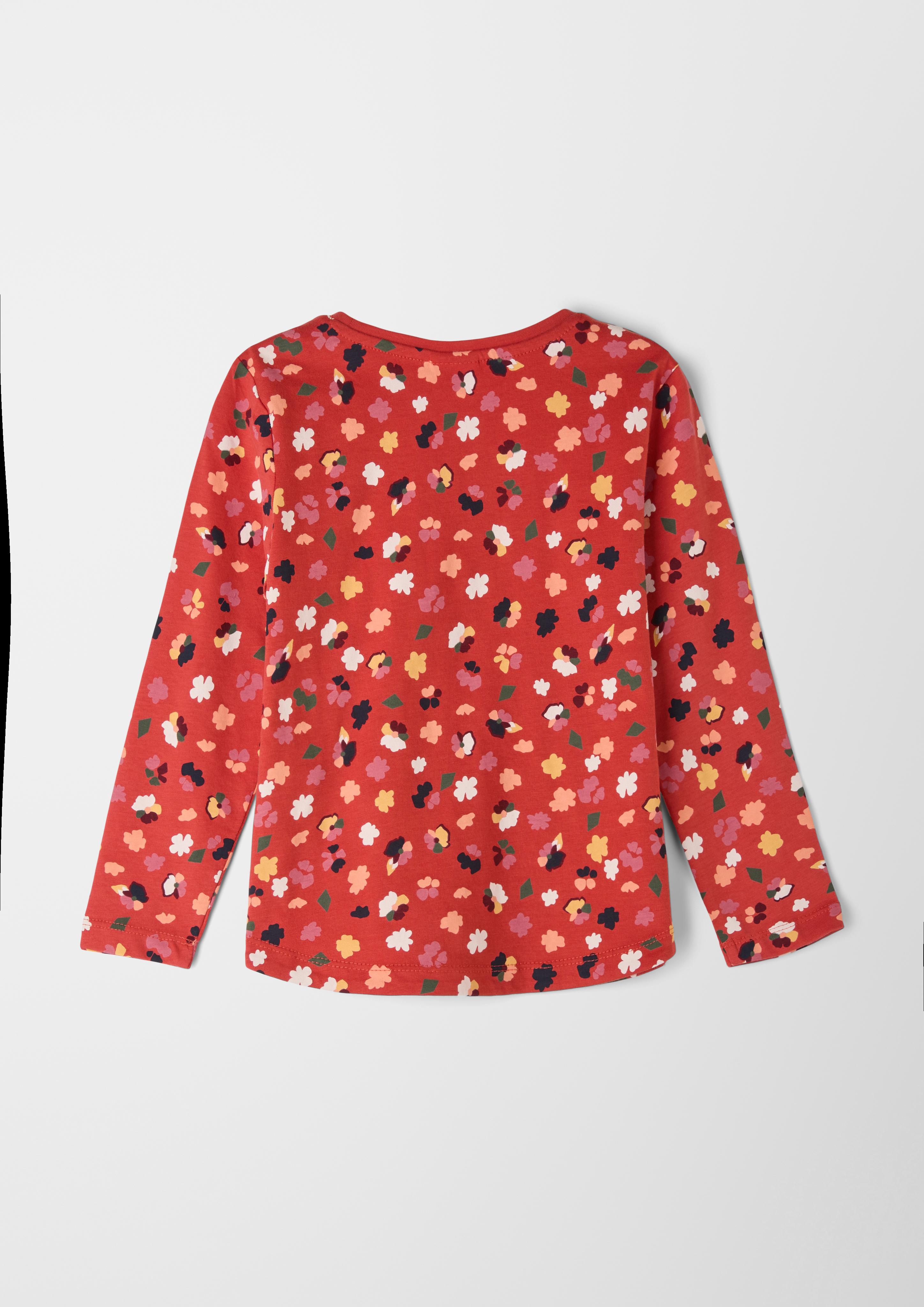 Baumwollshirt mit niedlichem Allover-Print  2119327-30A2