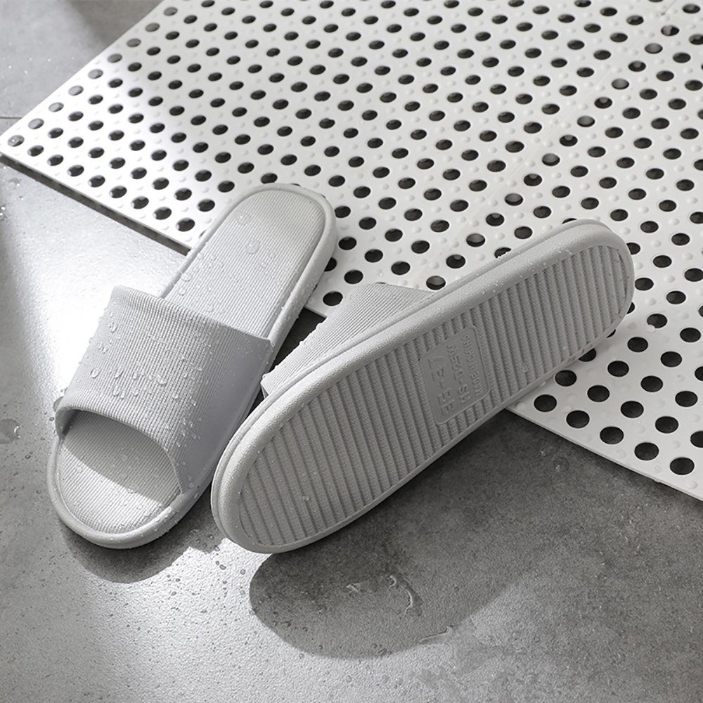 Geistesblitz Badeschuhe Unisex Badesandale (Badeschlappen Unverzichtbare Hausschuhe für das Badezimmer, 1-tlg., Schnell Trocknende Duschhausschuhe)