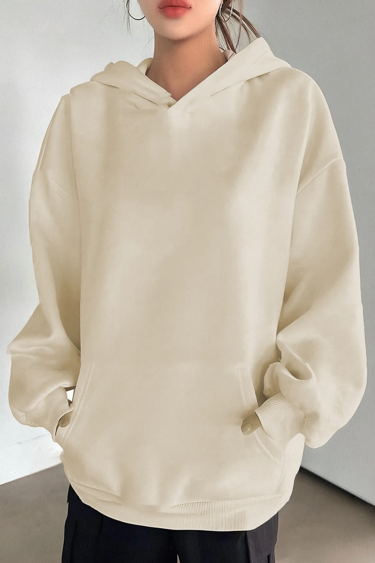 Know  Dont Hoodie Sweatshirt Beige