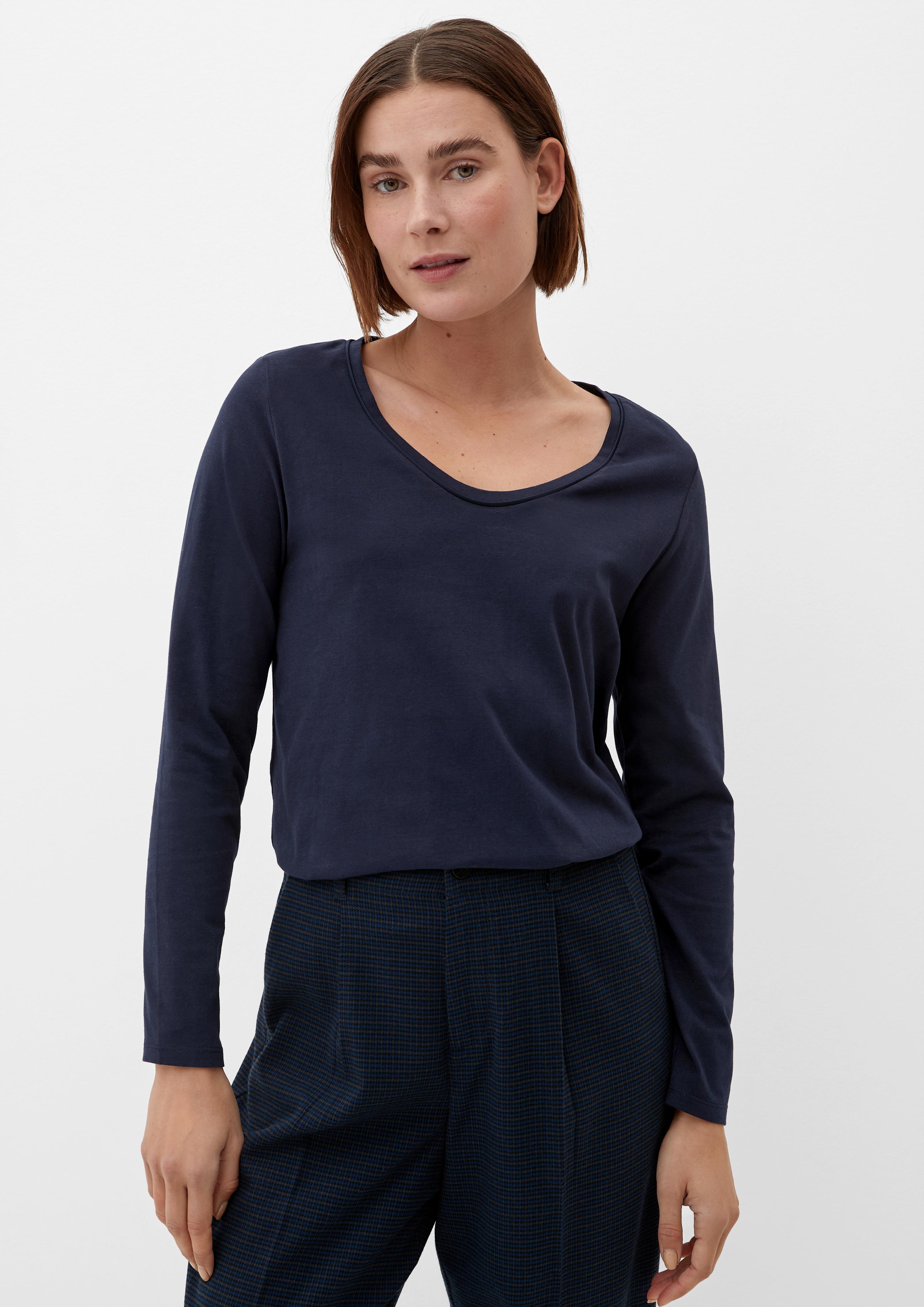 Longsleeve mit U-Ausschnitt  2125513-5959