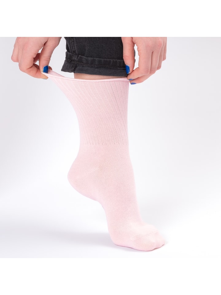 Occulto 10er Pack Diabetikersocken Velano in PinkMix günstig kaufen