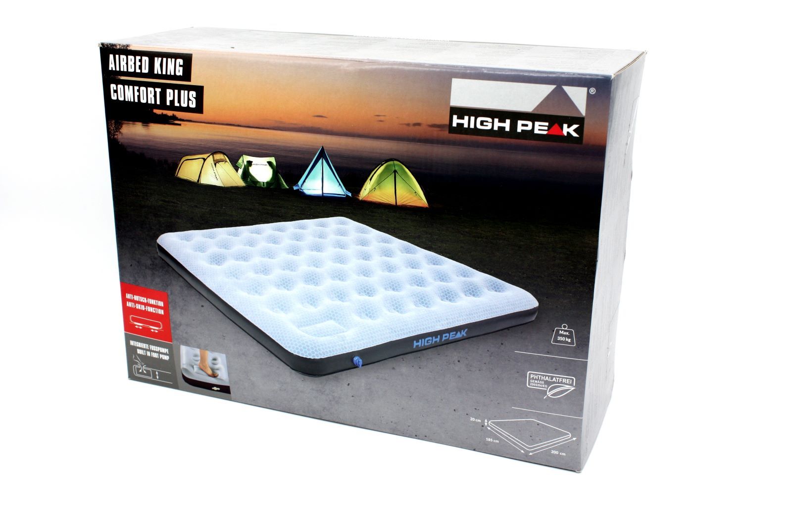 High Peak Air bed King Comfort Plus