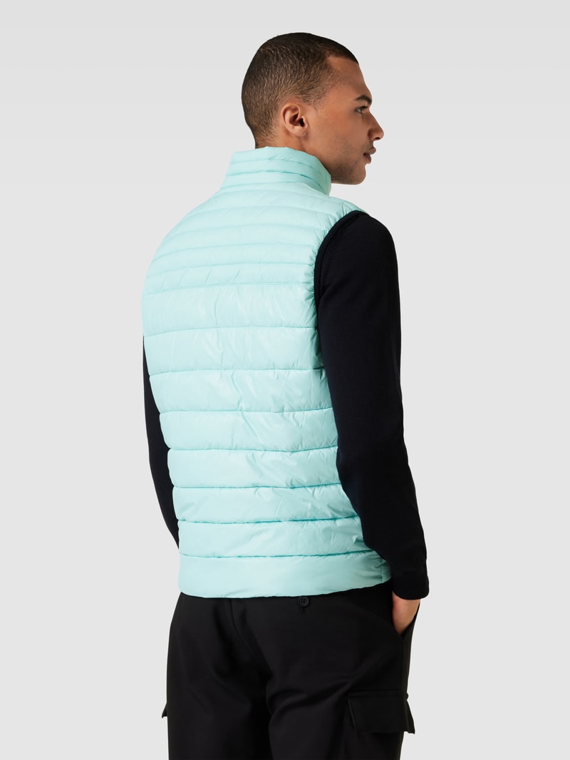 Steppweste mit Stehkragen Modell 'Odeno' in mint