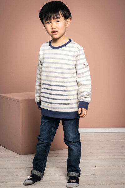 Sweatshirt, beige für Jungs