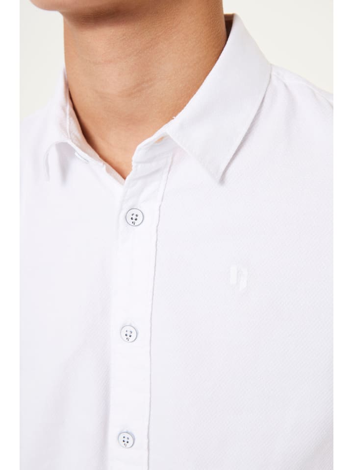 Garcia Langarmhemd festlich in off white günstig kaufen