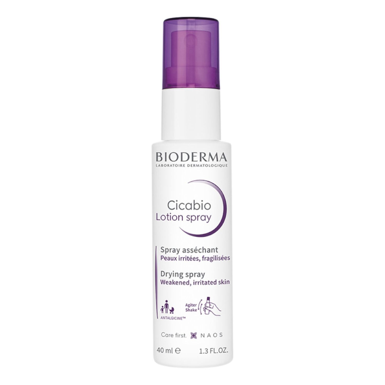 Bioderma Cicabio Lotion Cicatrisante Spray Asséchant Peaux Irritées Fragilisées 40 ml