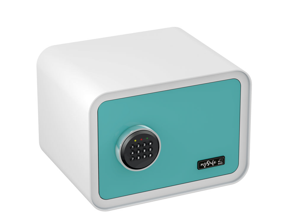 Basi mySafe 350 ZS mit Zahlenschloss, Blau-Weiß