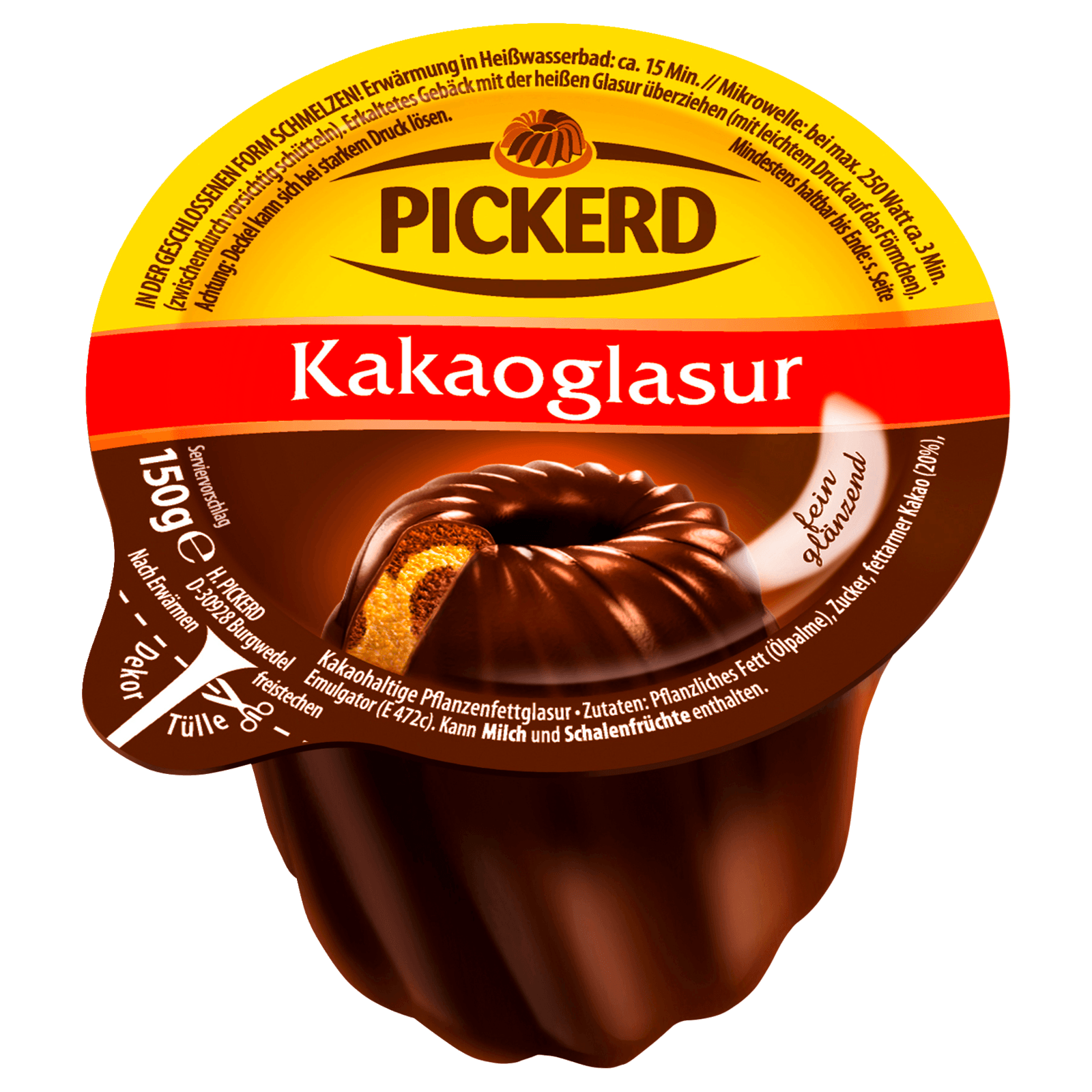 Pickerd Kakaoglasur 150g