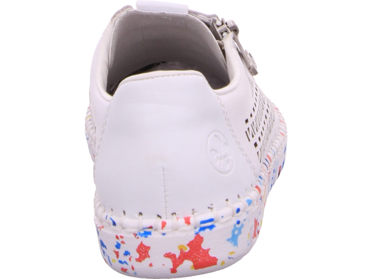 RIEKER Stiefeletten weiss