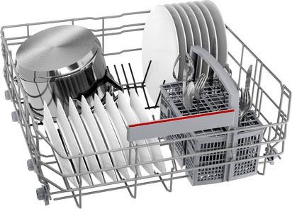BOSCH vollintegrierbarer Geschirrspüler Serie 4, SBV4HAX48E, 13 Maßgedecke, XXL-Geschirrspüler