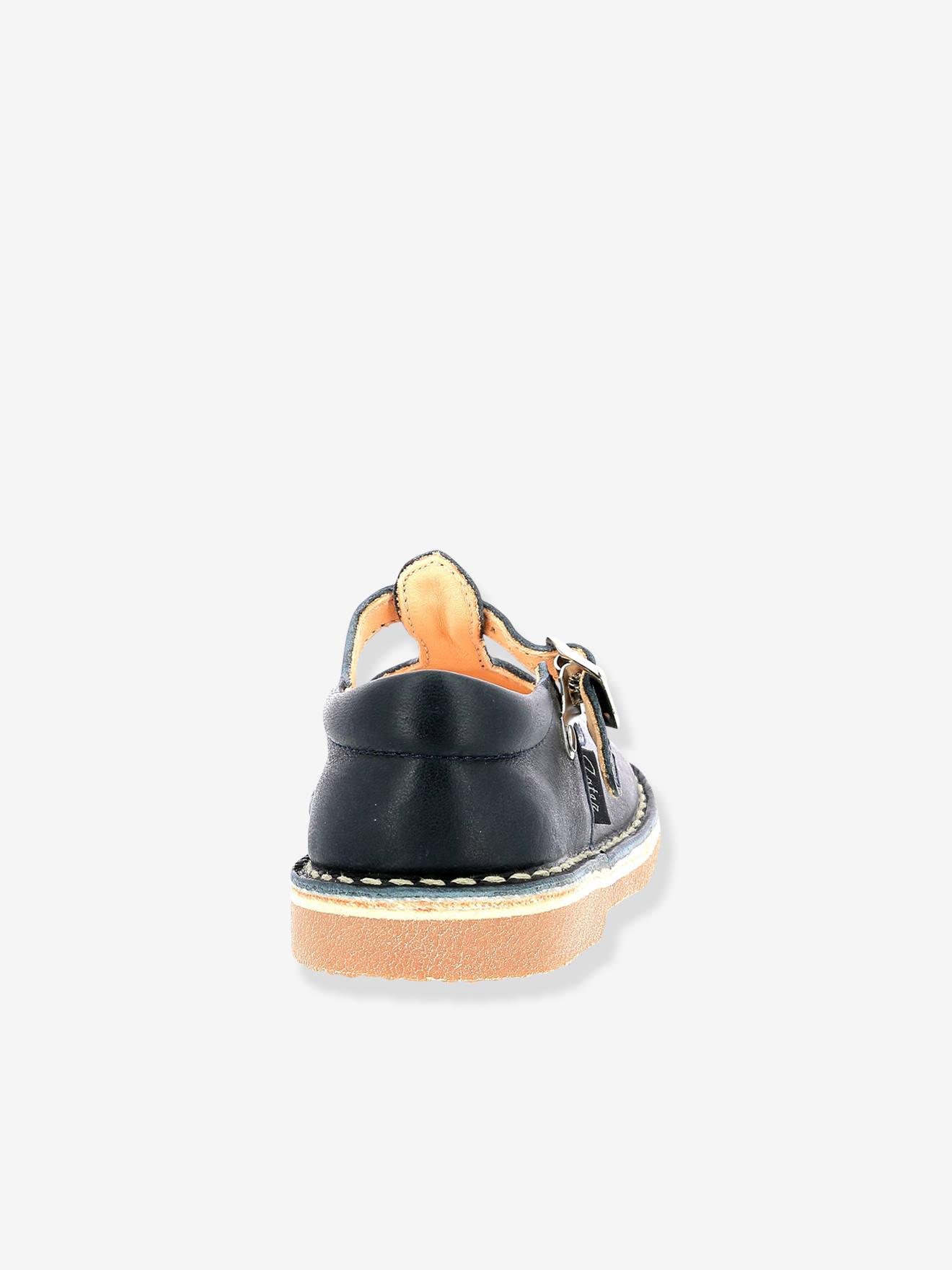 Aster Baby Lauflern-Sandalen DINGO 2 ASTER , pflanzlich gegerbtes Leder - camelfarben
