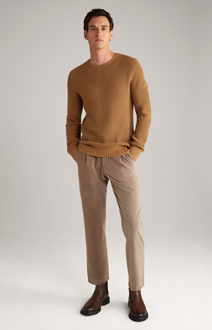 Strickpullover Hadriano in Camel