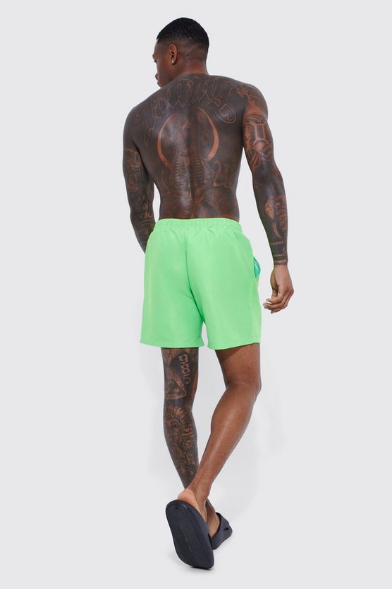 Mittellange Badehose