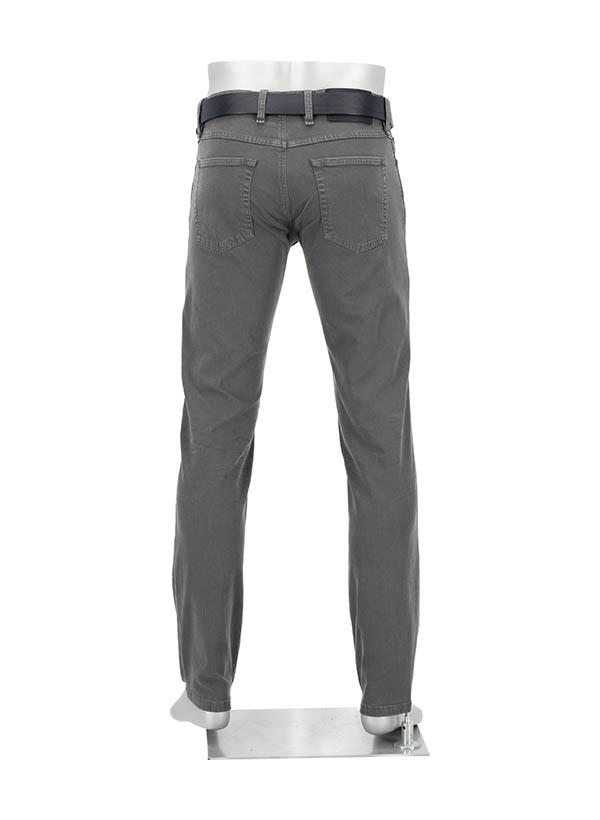 Alberto, Jeans Pipe, Regular Fit, Baumwolle T400®, grau