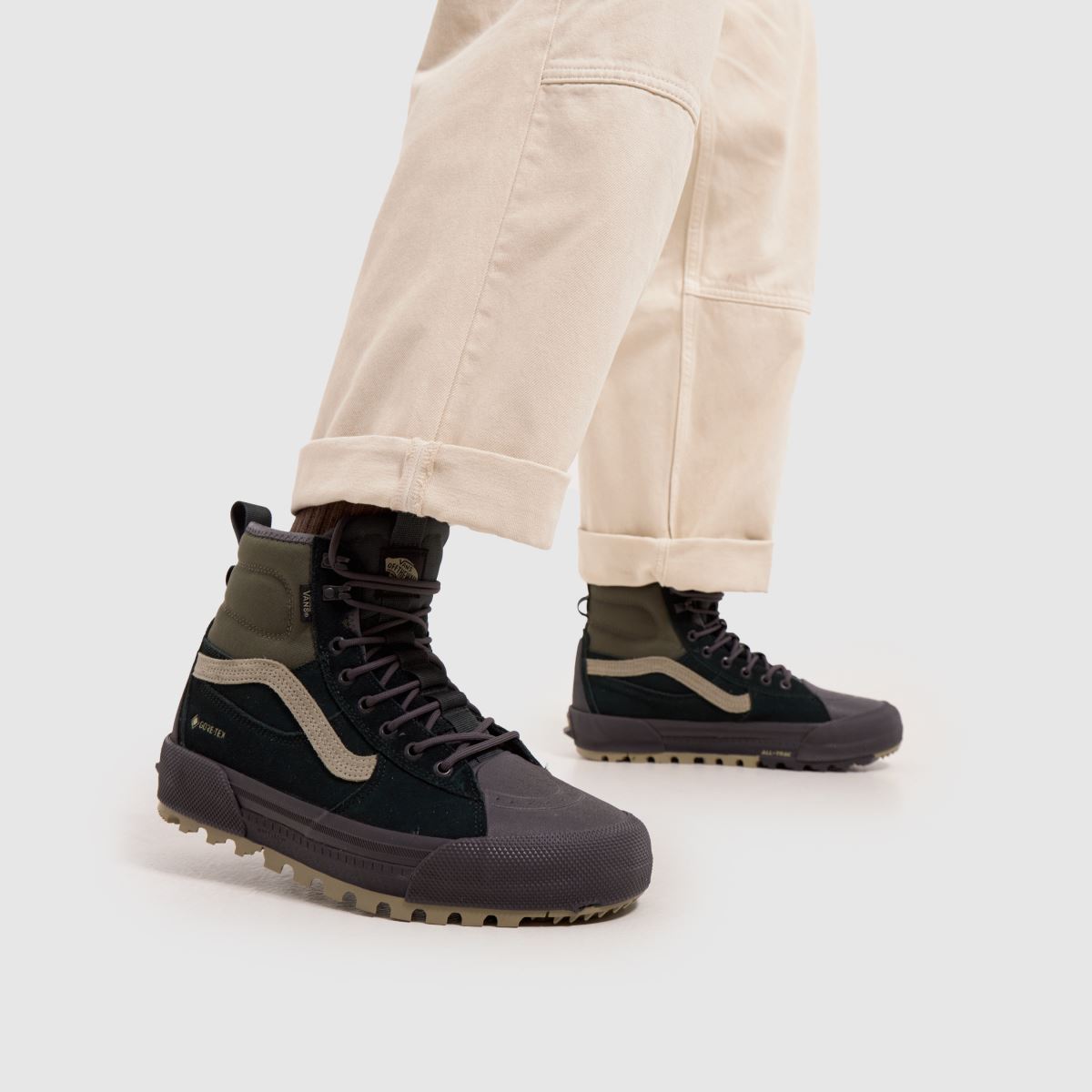 Vans – MTE SK8-Hi Gore-Tex – Grönt/Multifärgat