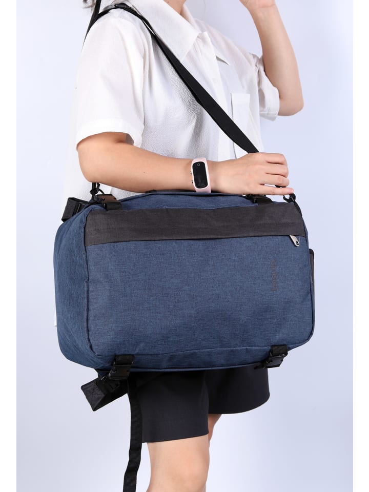 Hauptstadtkoffer blnbag M5 Handgepäck-Rucksack Ryanair 40x20x25 Backpack in Darkblue / Darkgrey günstig kaufen S