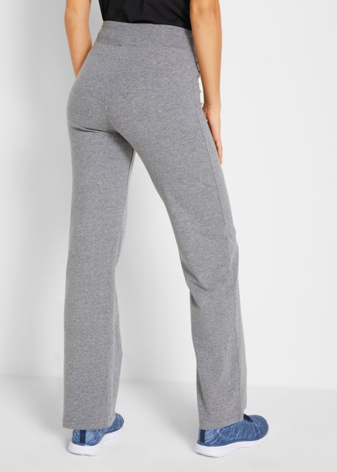Baumwoll-Sporthose, Bootcut (2er Pack)