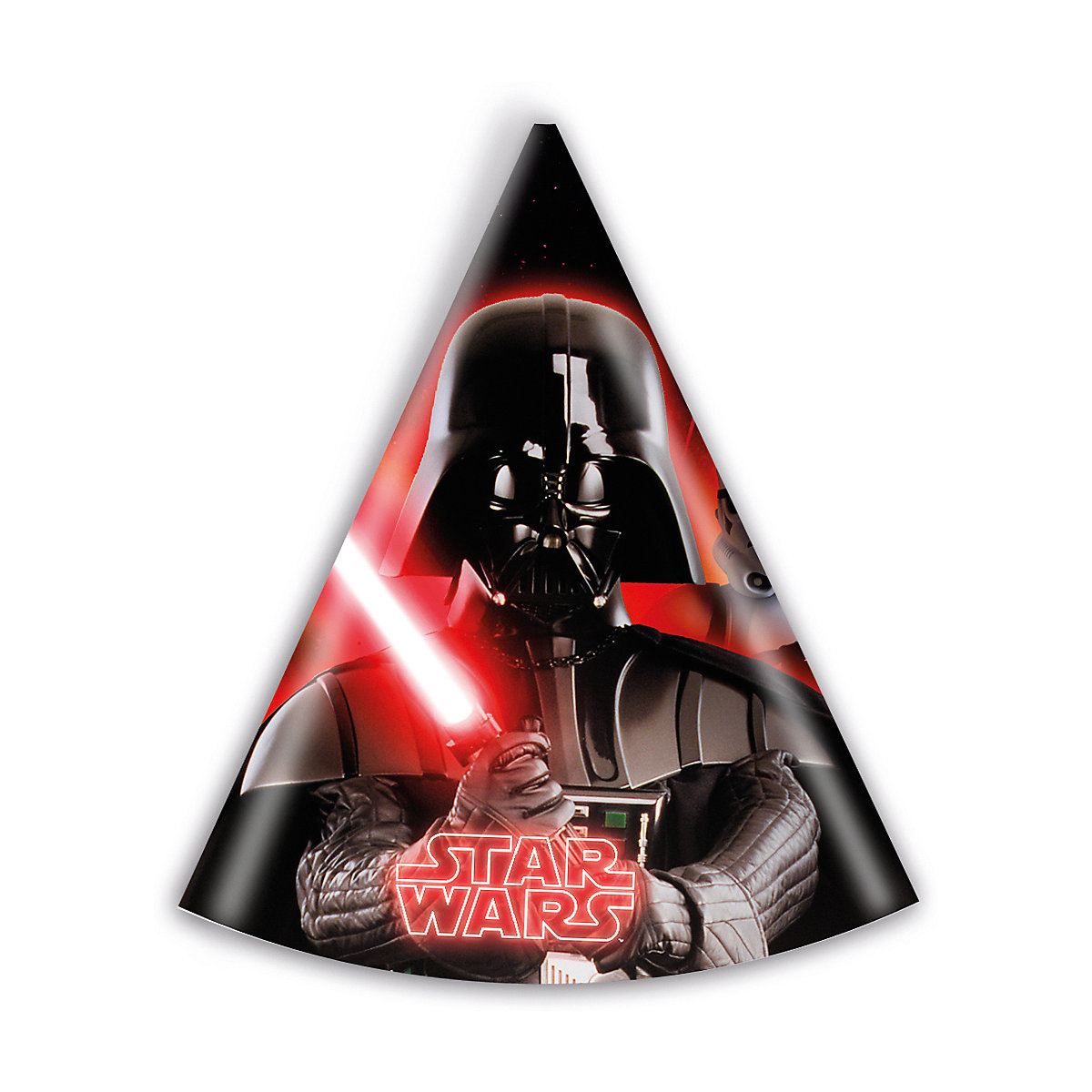 Partyhüte/Partyhütchen Star Wars Heroes, 6 Stück