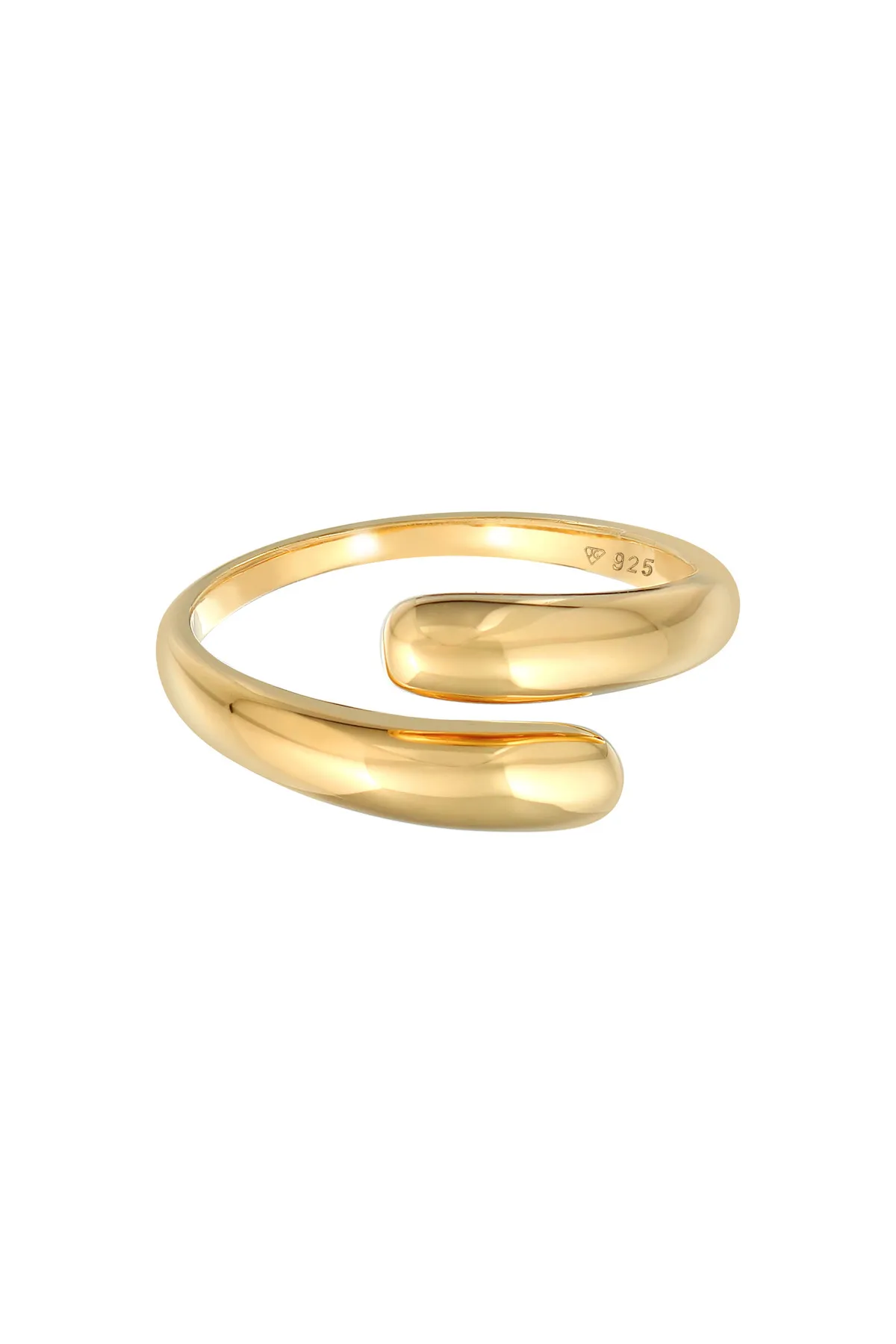 ELLI  Ring - Goldfarben - Ohne Stein
