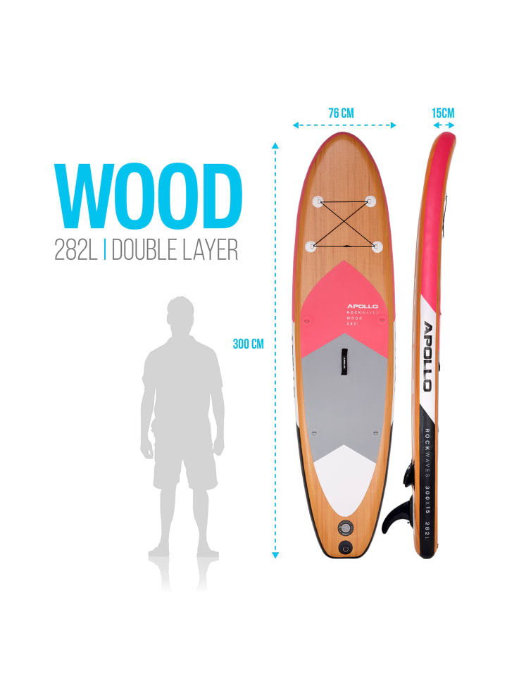Apollo Aufblasbares Stand Up Paddle Board 