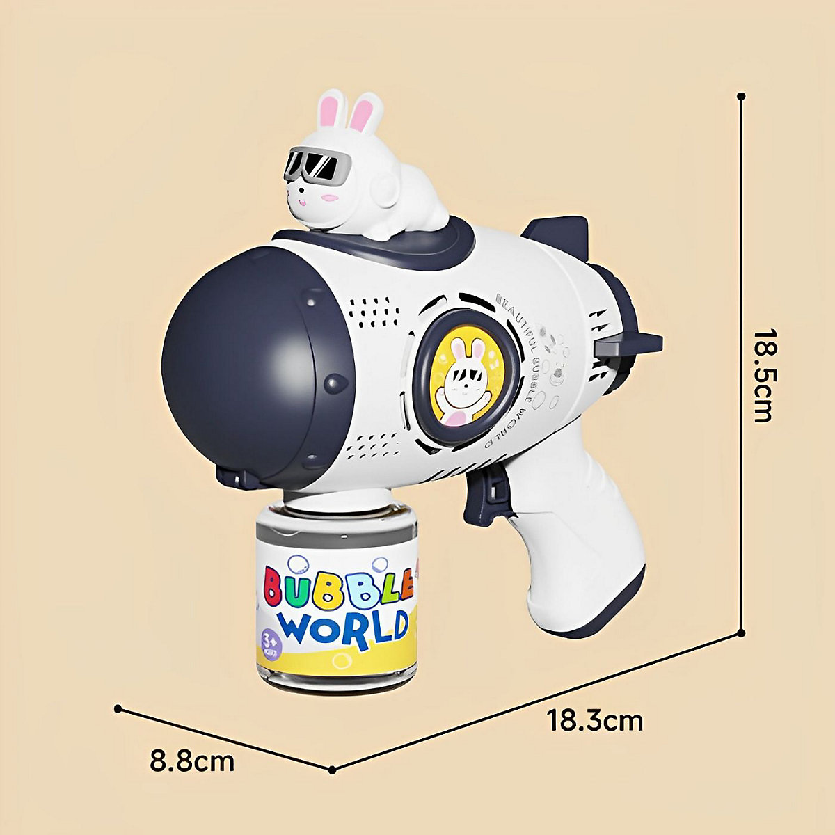 Bubble Gun Raketenwerfer Bubble Blower für Kinder Seife Bubble Maker Sommers pielzeug Astronaut automatische Blasen maschine für Kinder