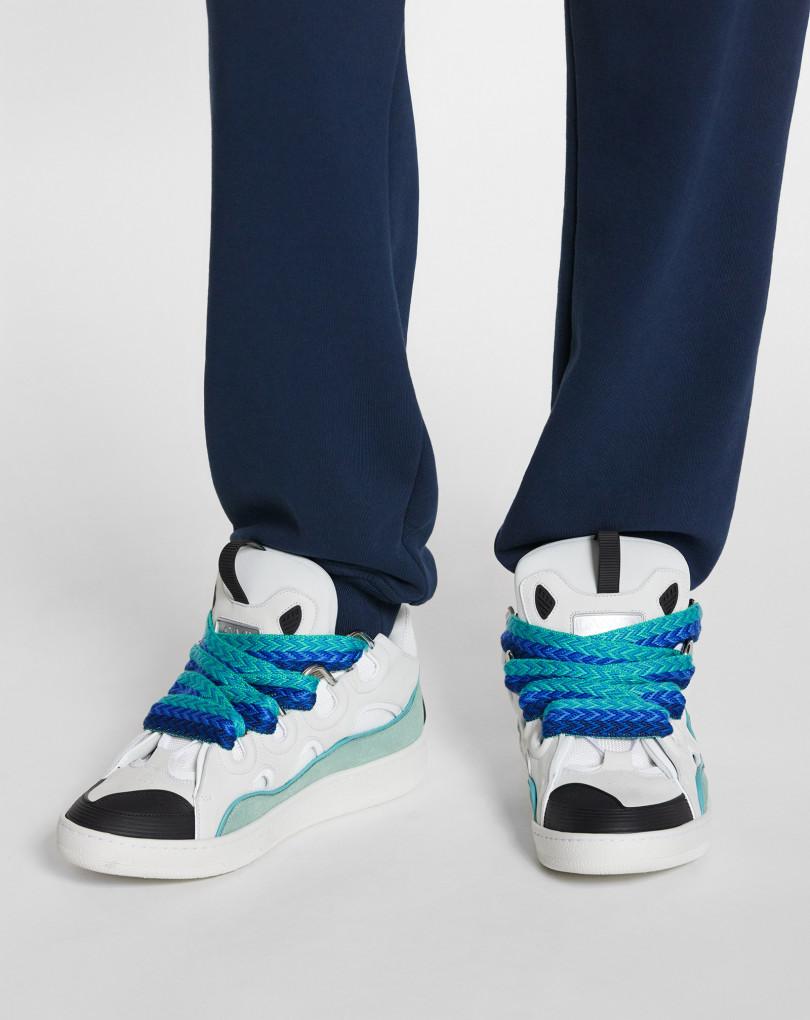 SNEAKERS CURB EN CUIR