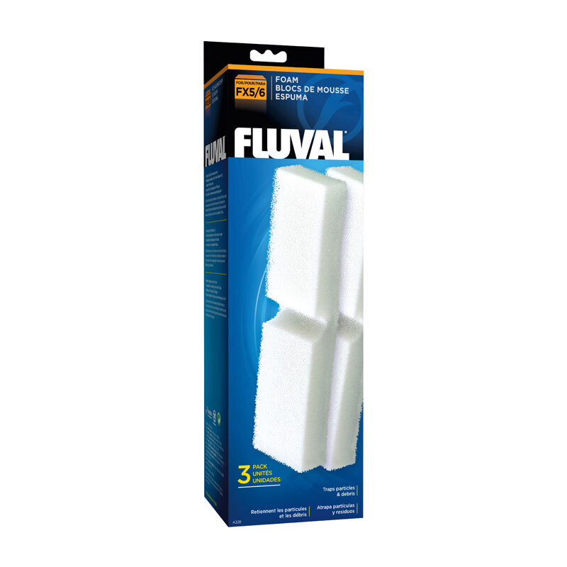 Fluval Filter Fluval Spec FLEX Schaumstoff-Filtereinsatz 3er Pack