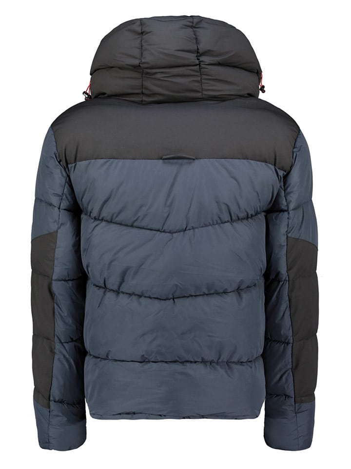 Geographical Norway Steppjacke in Dunkelblau/ Schwarz günstig kaufen