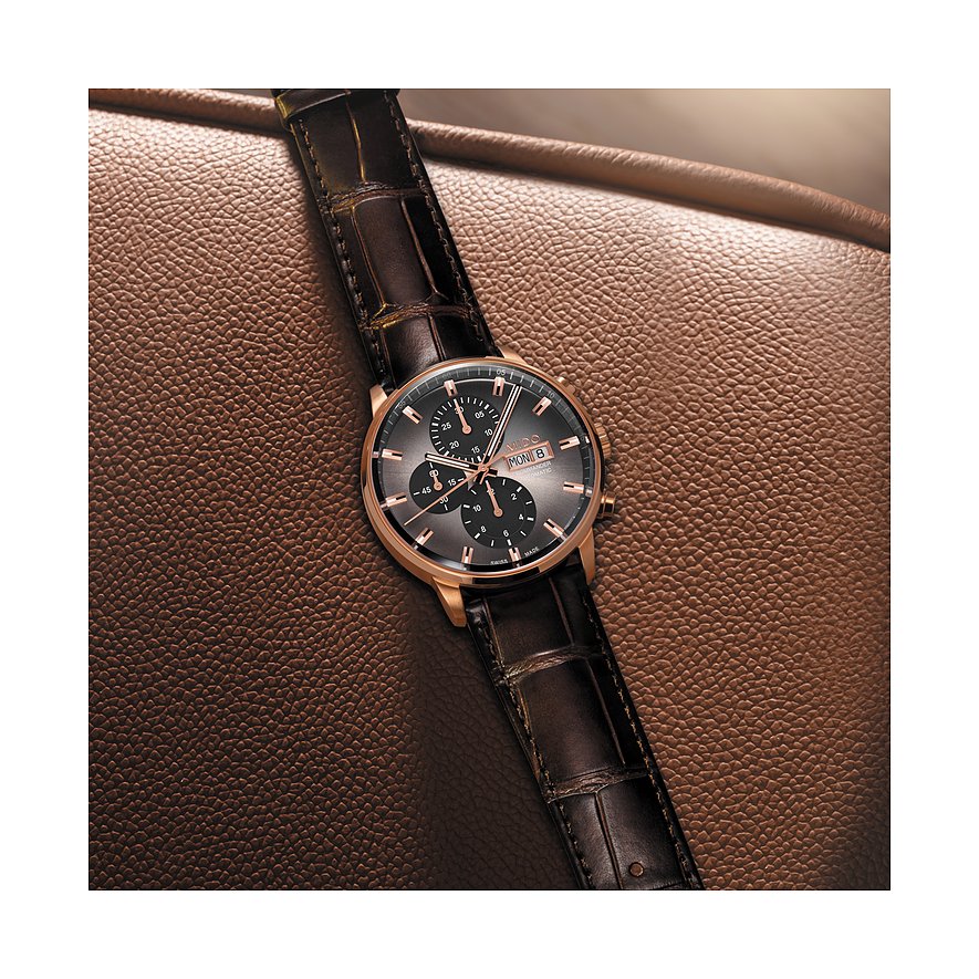 Mido Uhren-Set inkl. Wechselarmband Commander Chronograph