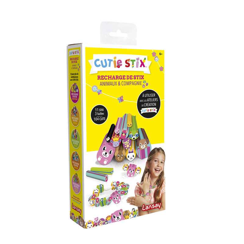 Recharge Cutie stix Animaux et compagnie Lansay