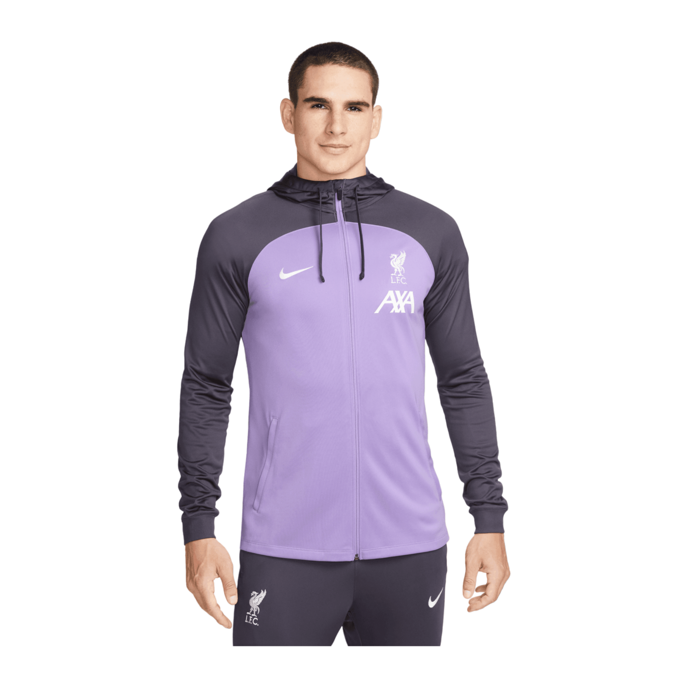 Nike FC Liverpool Strike Trainingsjacke Lila F568