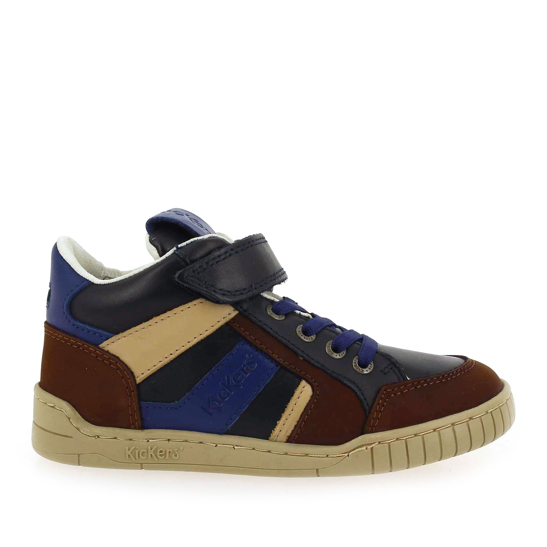 Kickers  WINCKY CDT H22 - Marine Marron