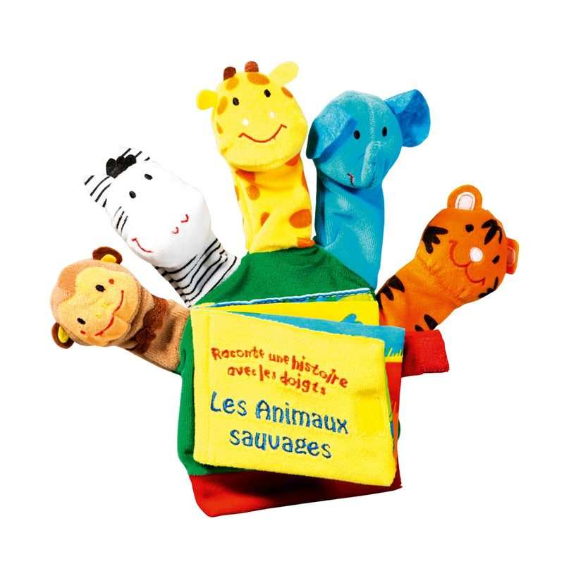Livre gant Les animaux sauvages - Quatre Fleuves
