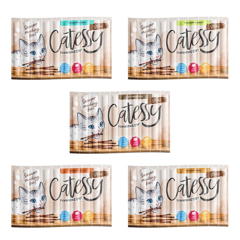 Sparpaket Catessy Sticks 150 x 5 g zu TOP-Preisen