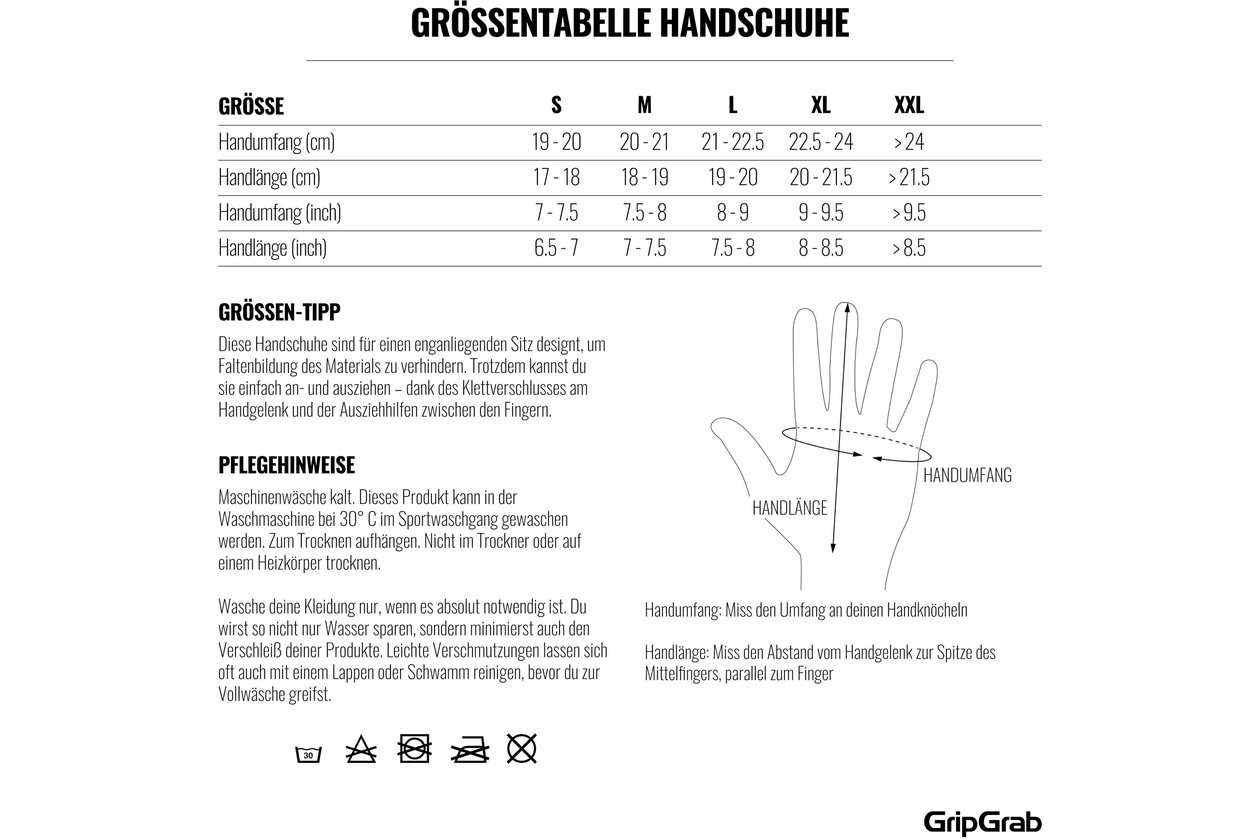 GRIPGRAB Ride Padded Kurzfinger Handschuhe - 2023