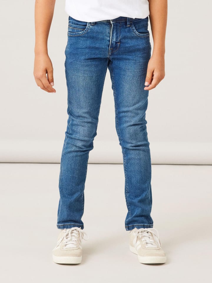 name it Slim Fit Denim Jeans NKMSILAS in Blau günstig kaufen