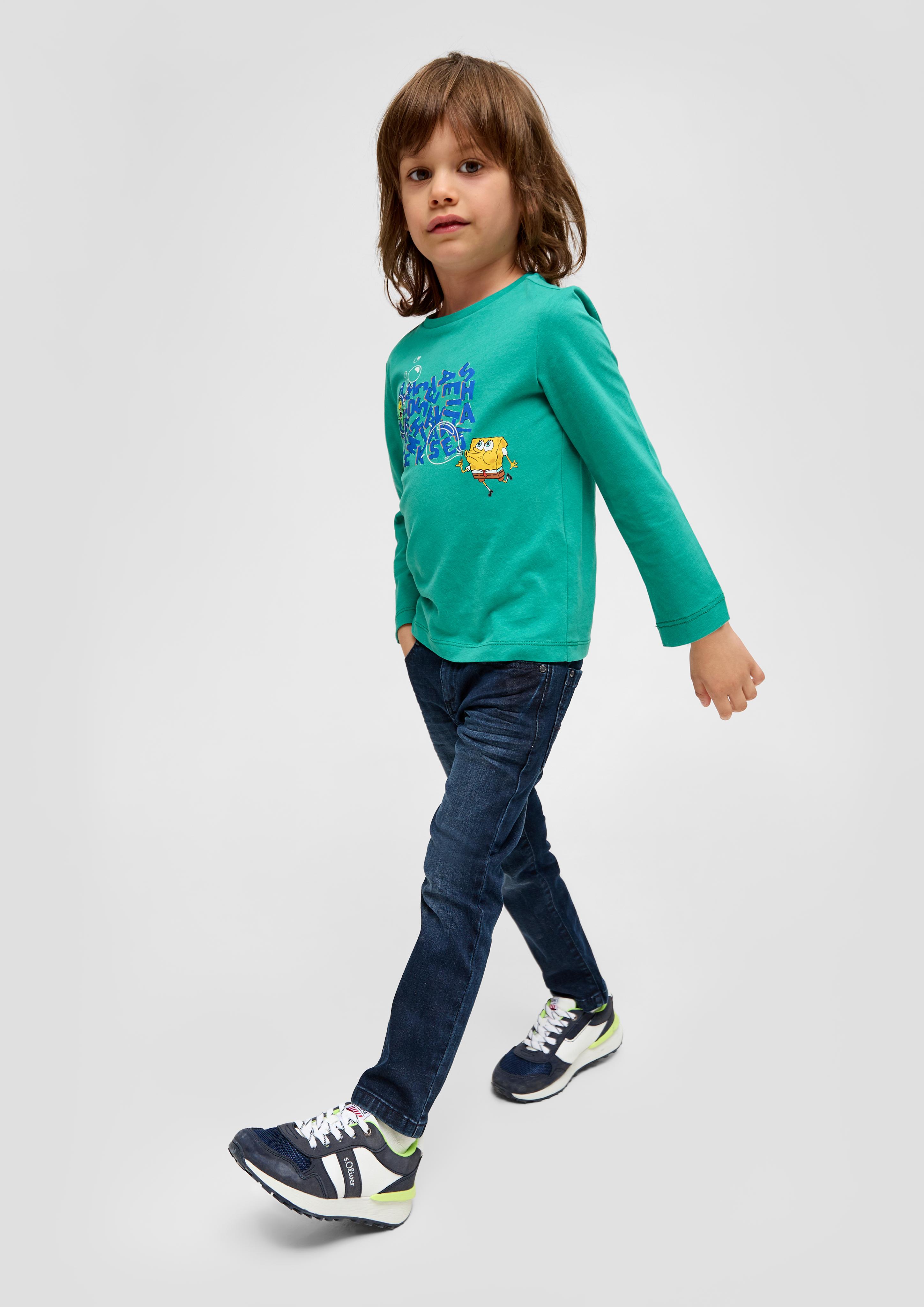 Longsleeve mit Spongebob Schwammkopf-Motiv  2134104-6619
