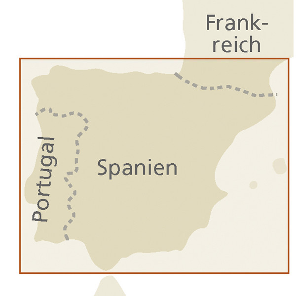 RKH WMP SPANIEN, PORTUGAL 1:900.000 - Straßenkarte