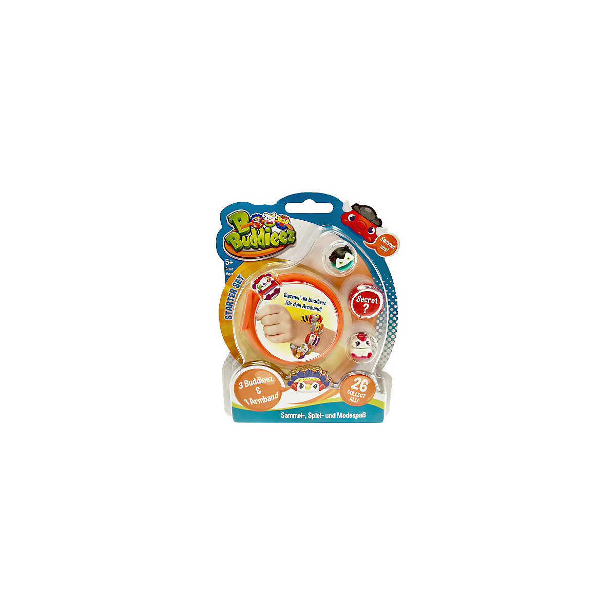 BBuddieez Blister - 3 BBuddieez und 1 Armband
