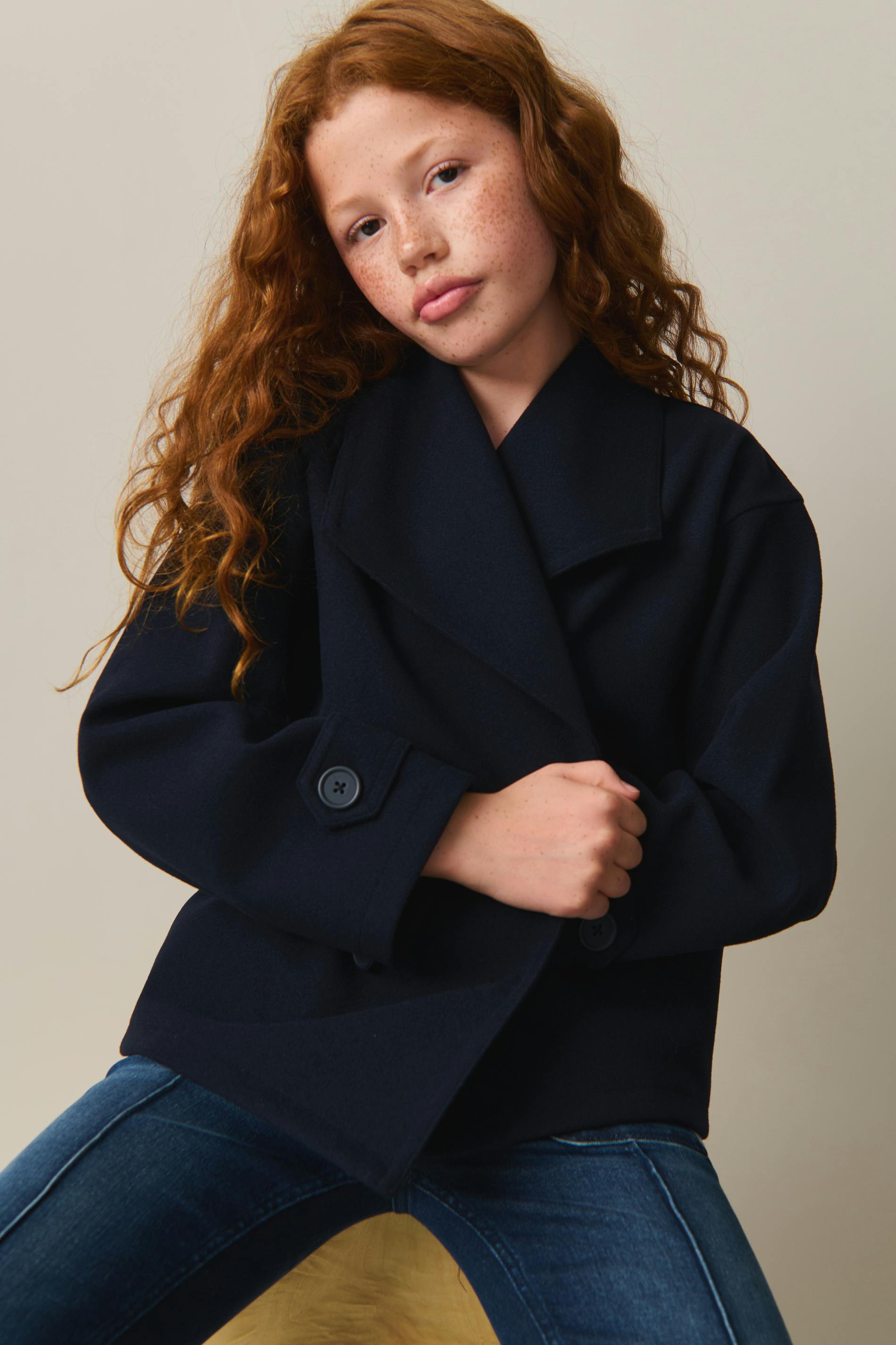 Y felt coat