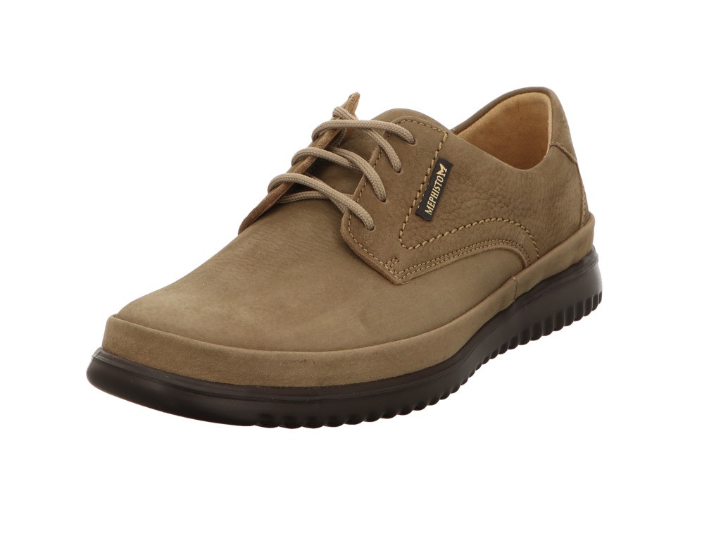 MEPHISTO Komfort Schnürer braun DARK TAUPE