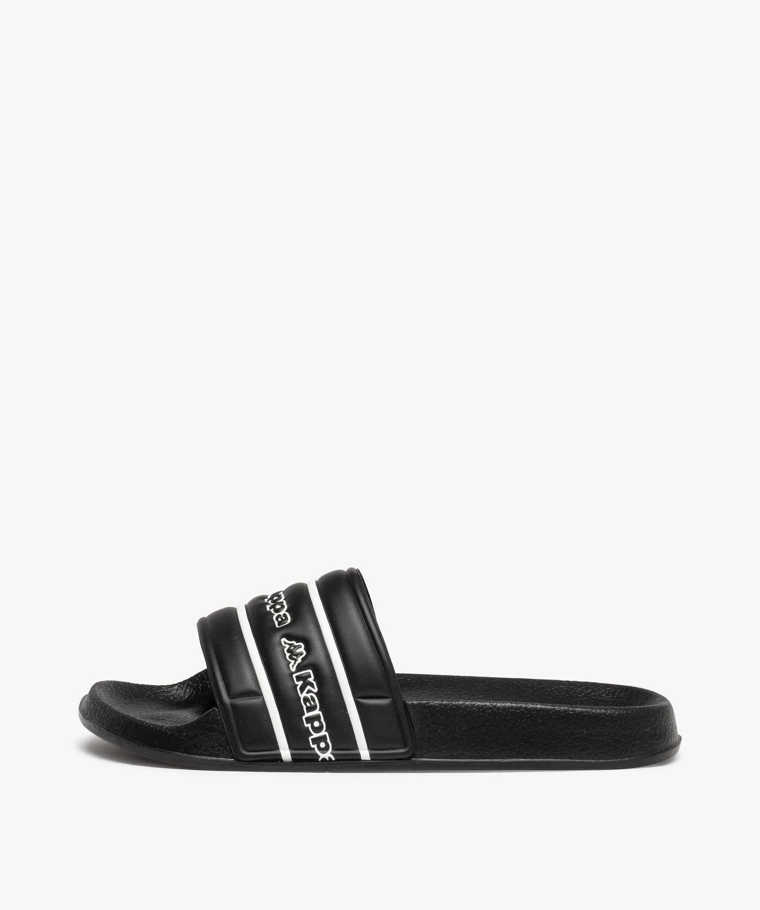 Mules de piscine Garçon bicolores - Kappa noir | GEMO