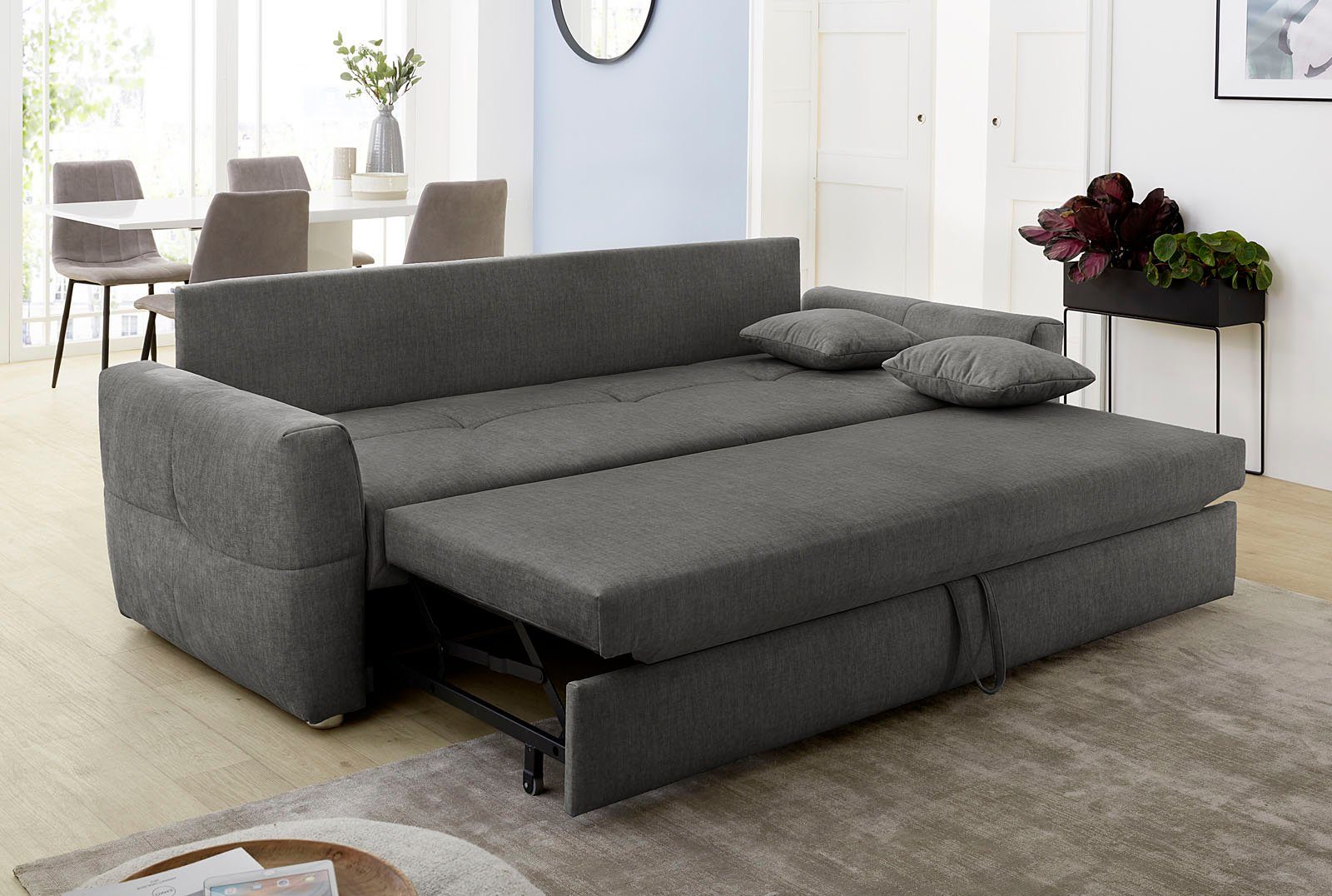 Jockenhöfer Gruppe Schlafsofa Benjamin, praktische Gästebettfunktion und große Liegefläche (152 x 194 cm)