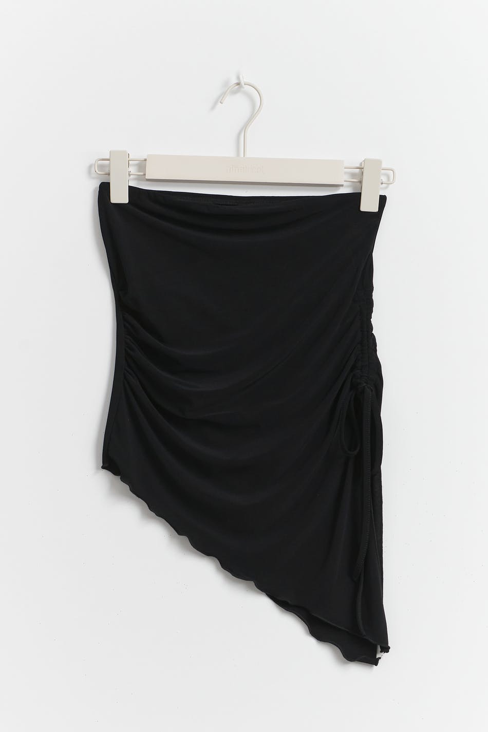 Asymmetric tube top