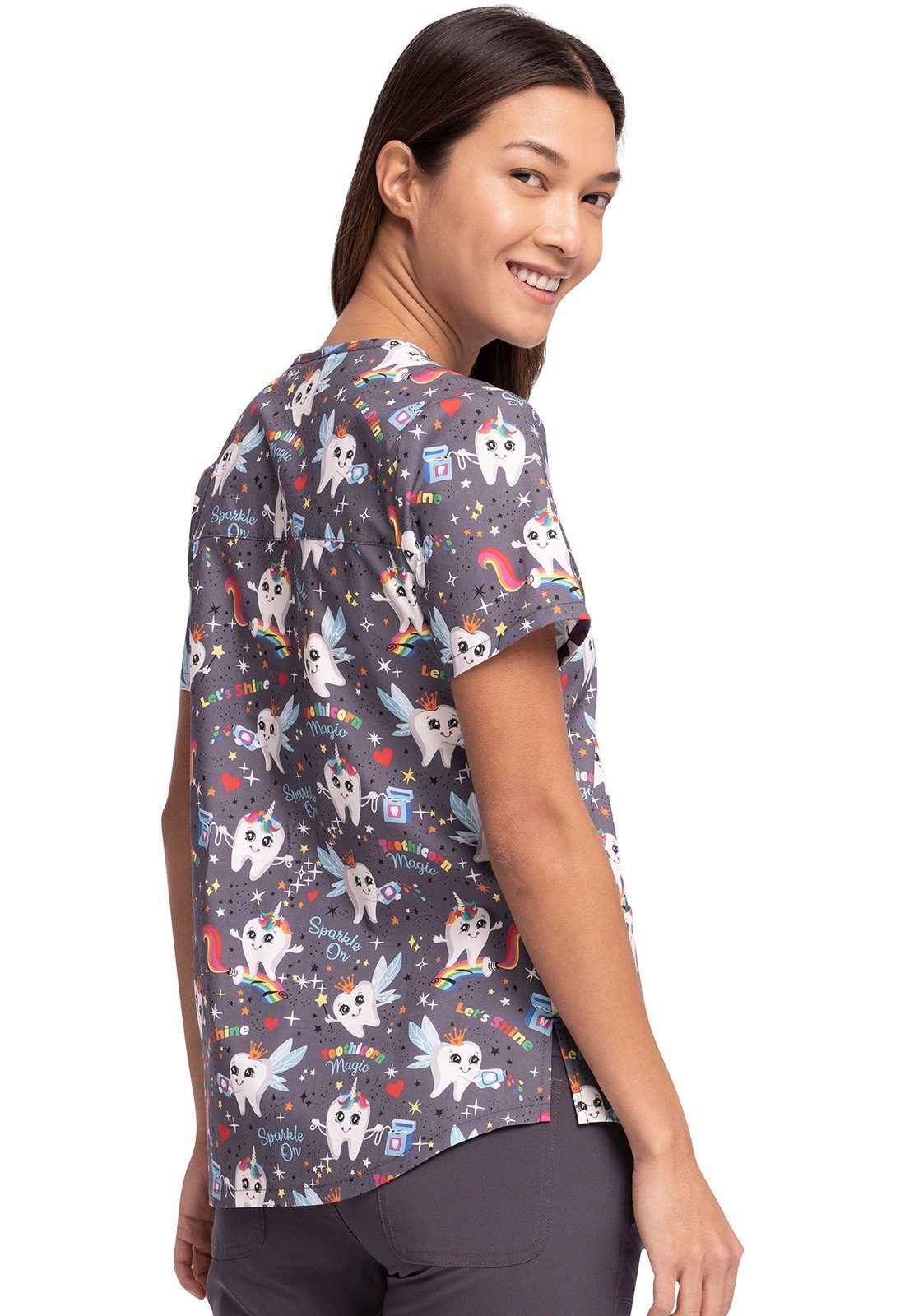 Cherokee Funktionsbluse Bunt bedruckter Damen Kasack 