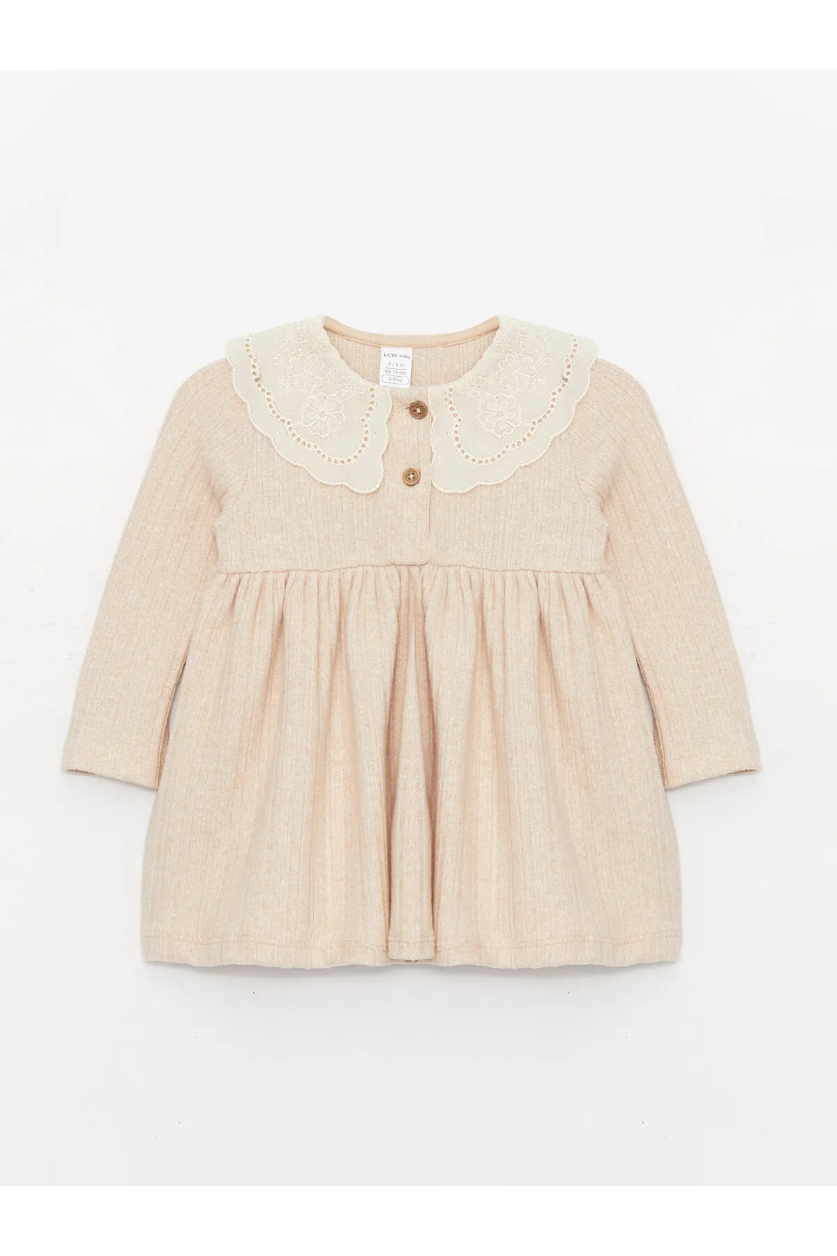 LC Waikiki  Kleid für Babymädchen mit Babykragen