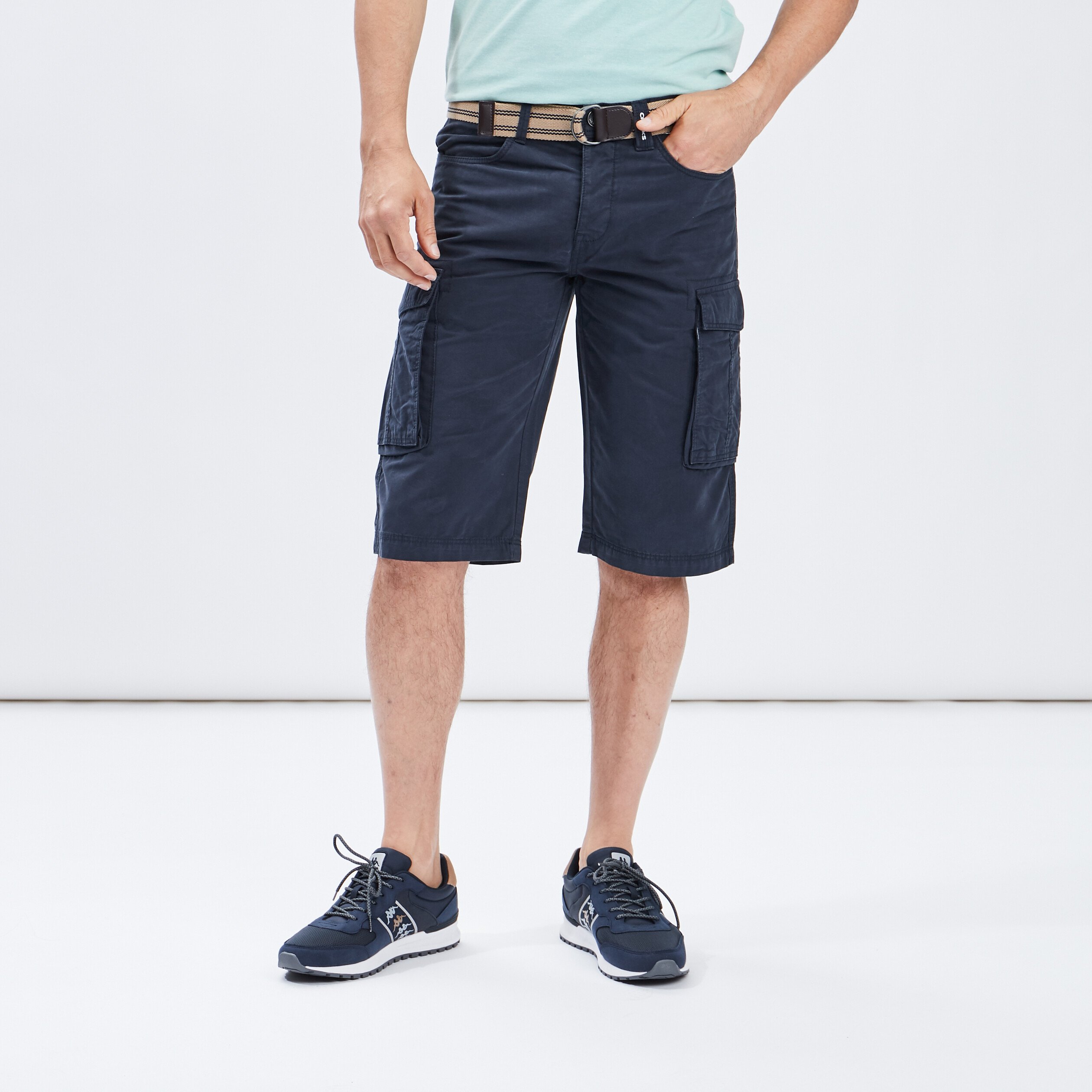Bermuda battle Creeks bleu marine homme | La Halle