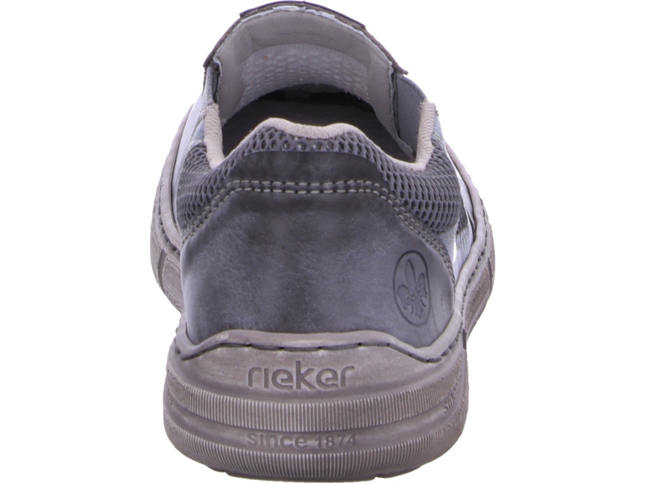 RIEKER Sportliche Slipper blau